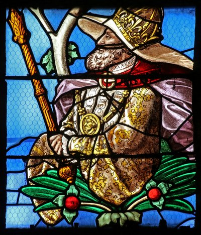 Window depicting the Tree of Jesse by French School